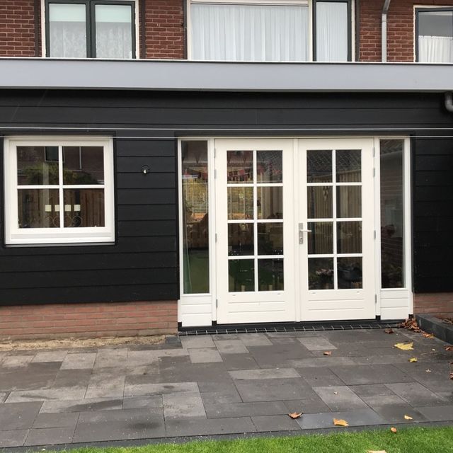 Uitbouw aan een woning door Bouwbedrijf Besselsen